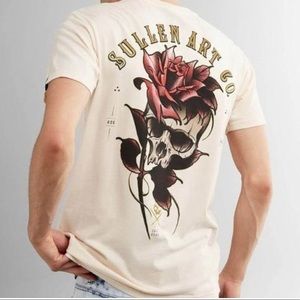 ☠️ NEW SULLEN PALE SALMON TSHIRT SZ:M NWOT🏷